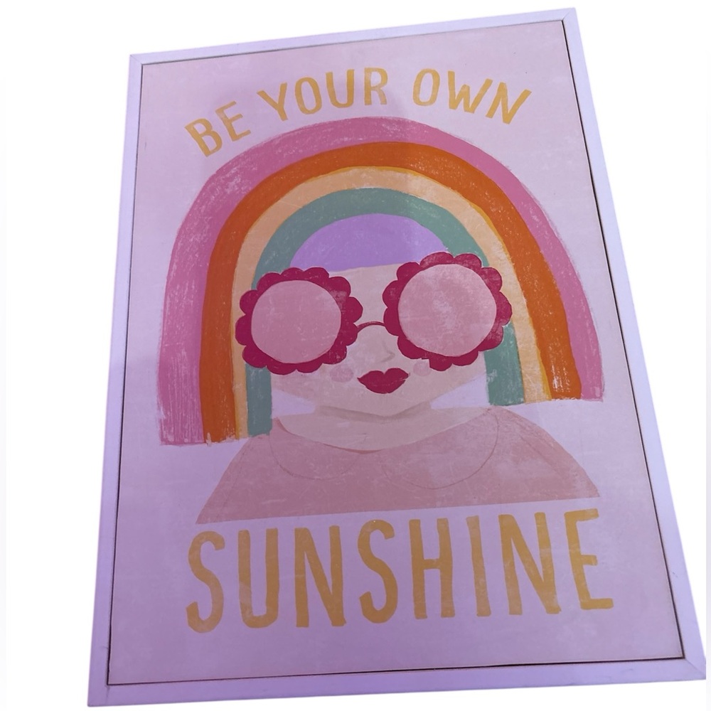 Hobby Lobby Wall Decor - Be your Own Sunshine. Color Curve Collection. New